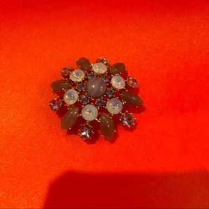 Purple Brooch or Pendant